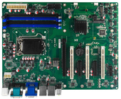 Puce 2LAN 6COM 13USB VGA HDMI DP de la carte mère ATX industrielle en plastique Intel PCH B360