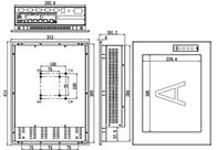IPPC-1501T 15&quot; le PC industriel 1 d'écran tactile a prolongé l'unité centrale de traitement de bureau de soutien I3 I5 I7 de fente