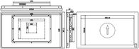 IPPC-2406TW1 23,8&quot; pâte multiple de panneau de PC industriel d'écran tactile de large écran