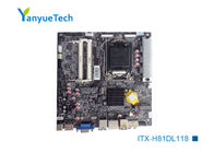 La mini FCC industrielle de la CE d'Itx du gigabit H81 de carte mère/Intel PCH d'ITX ITX-H81DL118 a approuvé
