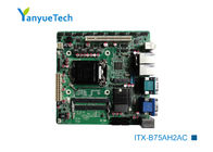 Fente de PCI de COM 12 USB de la puce 10 de Mini Itx Intel PCH B75 de gigaoctet de carte mère d'ITX-B75AH2AC