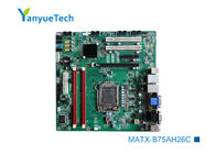 MATX-B75AH26C 2 carte mère de LAN Micro ATX de gigabit/carte mère 8 USB2.0 d'Intel PCH B75 Matx