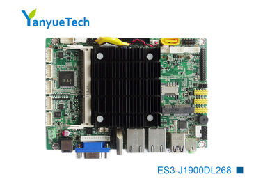ES3-J1900DL268 3,5" carte mère soudée à bord de l'unité centrale de traitement 2LAN 6COM 8USB d'Intel® J1900