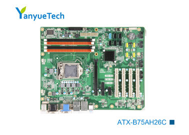 PCI de la fente 4 de COM 12 USB 7 ATX de LAN industriel 6 de carte mère/Intel Chip Intel @ PCH B75 2 d'ATX-B75AH26C