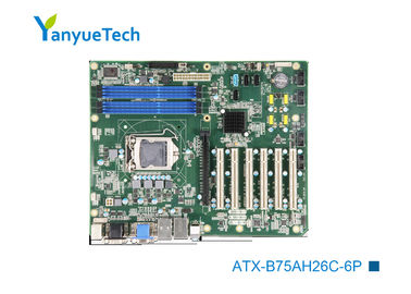 PCI industriel de la fente 6 de COM 12 USB 7 de LAN 6 de la puce 2 de la carte mère PCH B75 d'ATX-B75AH26C-6P Intel ATX